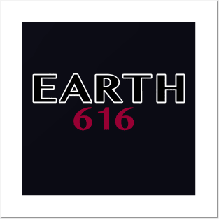 Earth 616 Version A Posters and Art